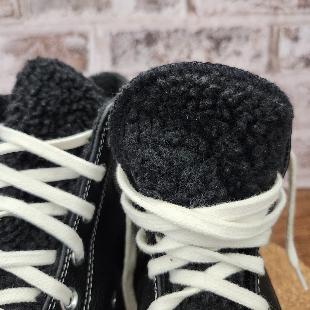 Converse Chuck Leather 70 Sherpa Lined Hi- Top Shoes Unisex M7/W9 - Picture 11 of 14